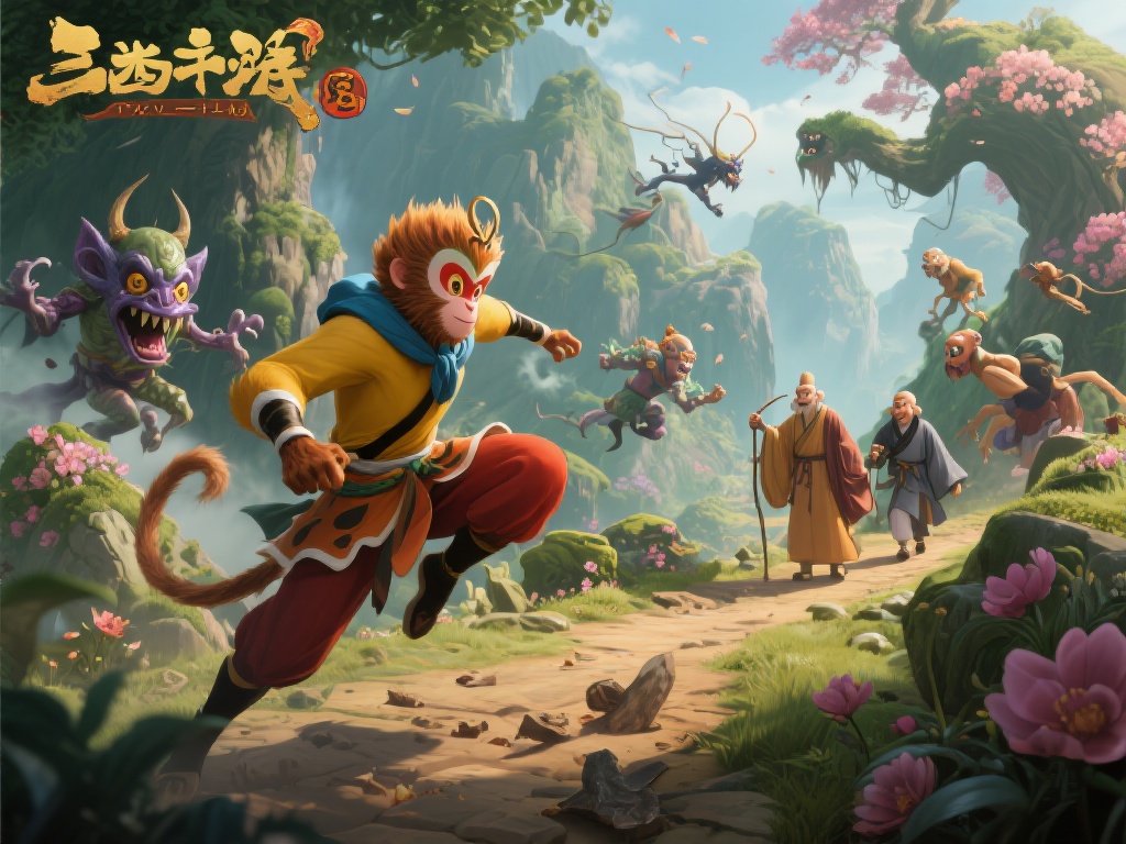 在游戏的设计中，开发团队巧妙地将西游记中的经典场景