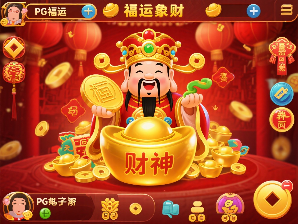 pg福运象财神电子游戏以中国传统文化中的“财神”为